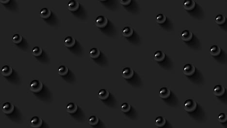 abstract minimal tech motion background with glossy 3d balls