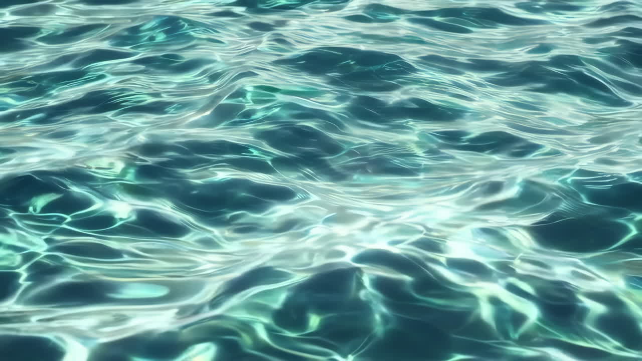 Superficie d'acqua azzurra