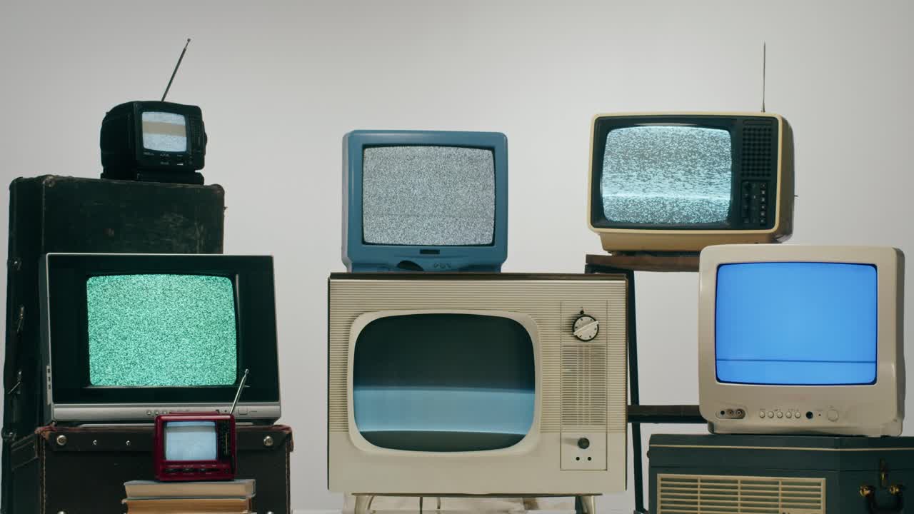 Collection of Vintage Televisions