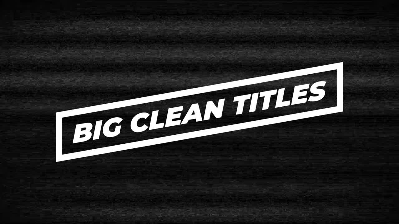 Big Titles 03 Big Titles Adobe After Effects 2023 Risoluzione 3840×2160