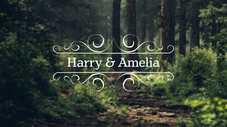 Forest wedding invitations