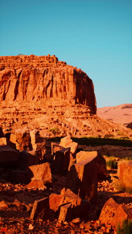 red rock canyon landscape