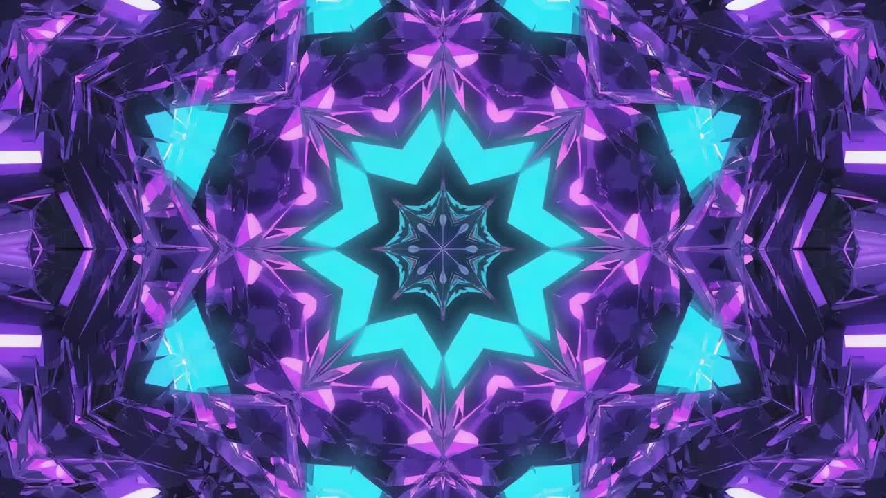 patrón de kaleidoscopio abstracto