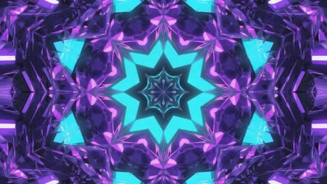 patrón de kaleidoscopio abstracto