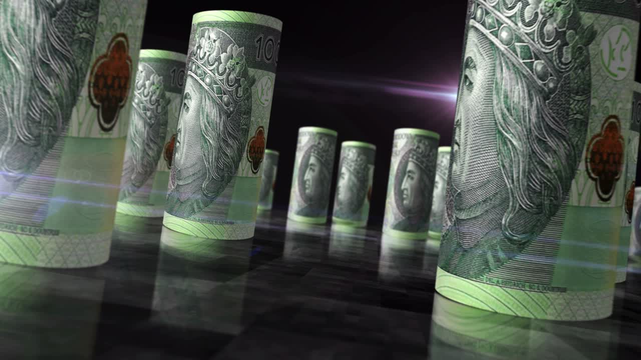 폴란드 슬로티 지폐 롤