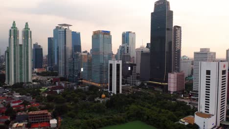 modern office buildings and astra office tower