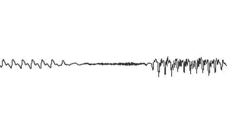 Un-Efecto-De-Visualización-De-Audio-Simple,-Línea-Negra-Sobre-Fondo-Blanco