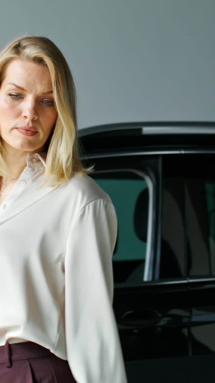 деловая женщина в официальном наряде