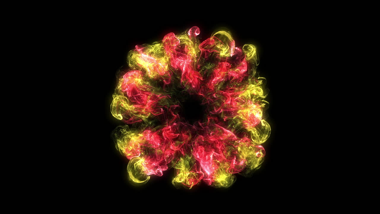 Abstract Circular Smoke Design