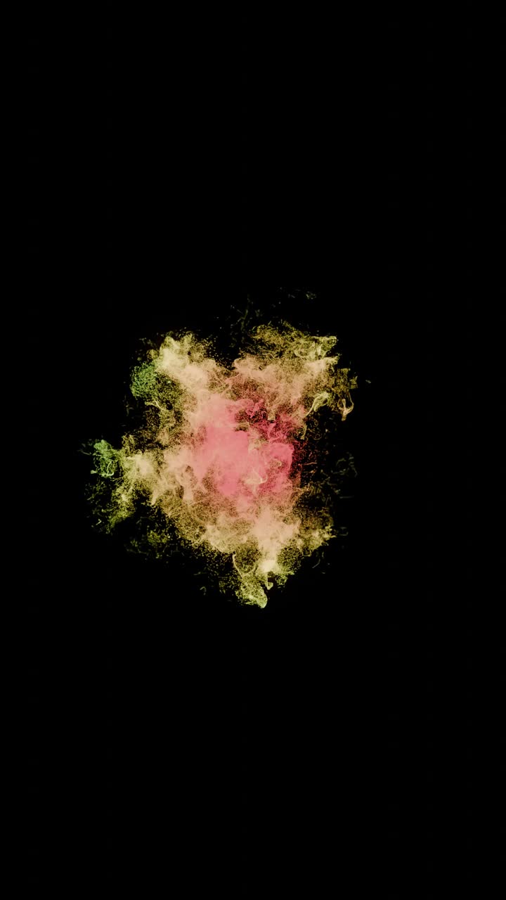 estallido de color abstracto