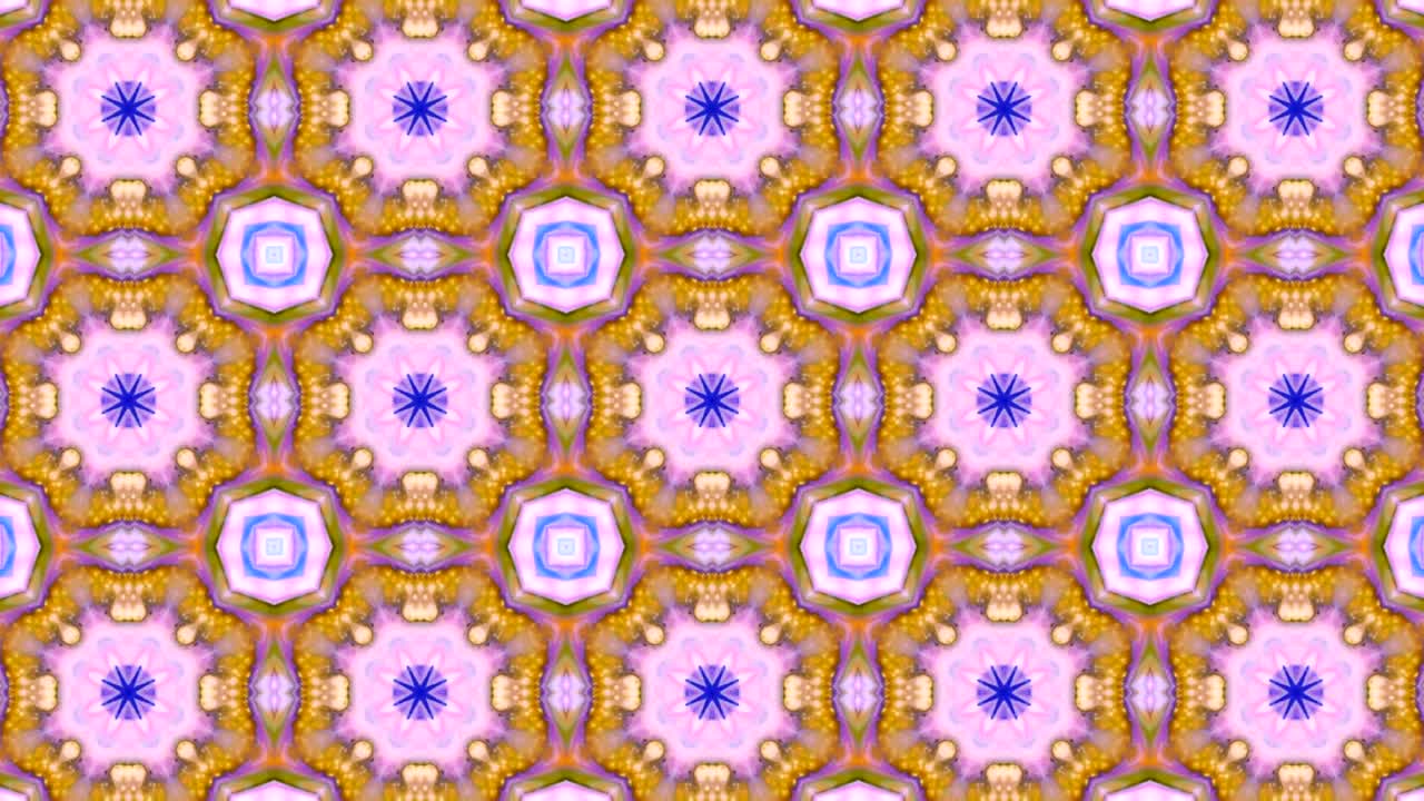 Movimento astratto di sfondo caleidoscopico colorato