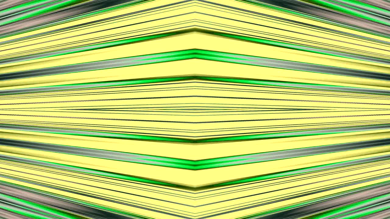 Dynamic symmetrical moving stripes. Colorful graphic animation.