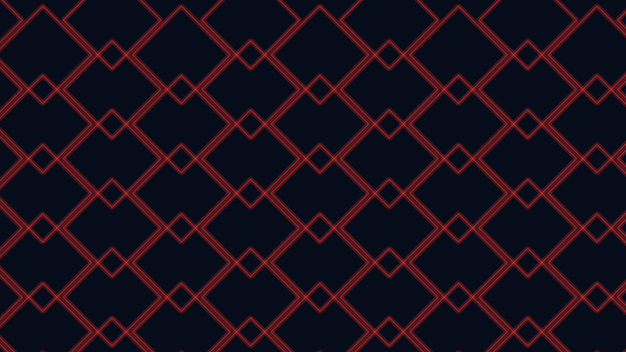 patrón de cuadrados de arco iris plano en filas en degradado negro