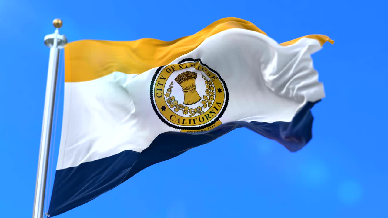 샌호세 시의 국기, 미국 도시 - 루프