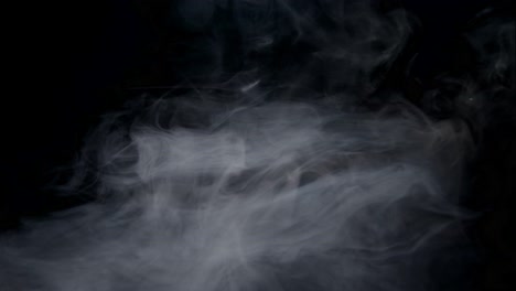 haze smoke swirling on black background 01