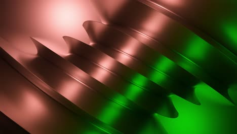 patrón geométrico abstracto con colores verde y rojo
