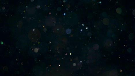 elegante, detallado y delicioso bokeh y partículas visuales con poca profundidad de campo bajo el agua