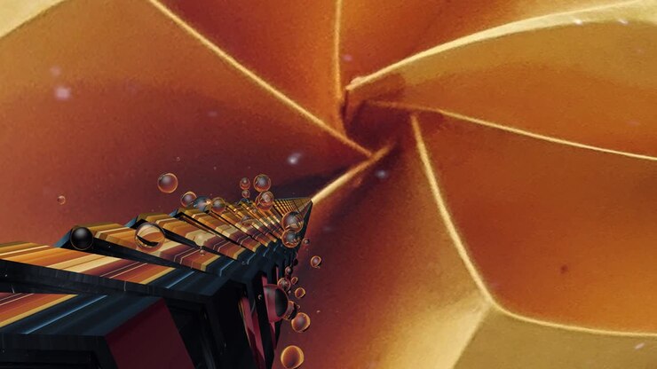 Motivo geometrico a forma di trapano