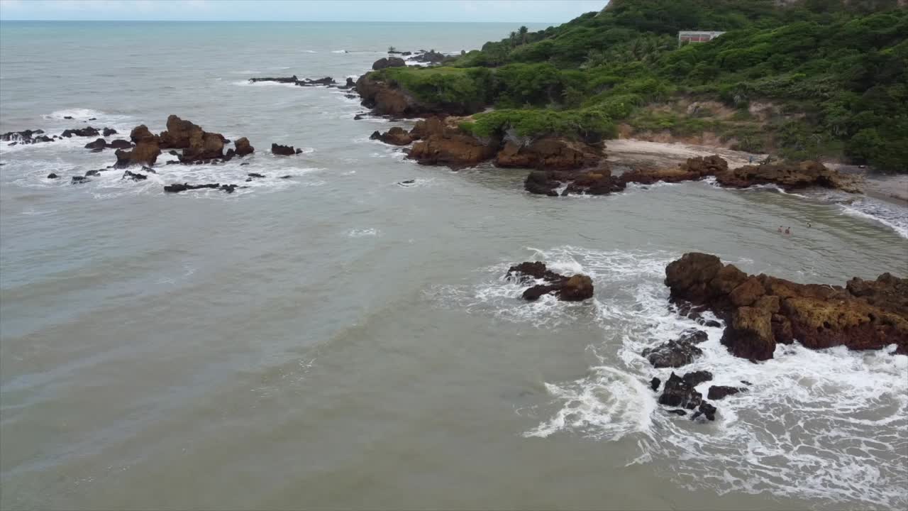 joão pessoa brasil por drone 4k-8
