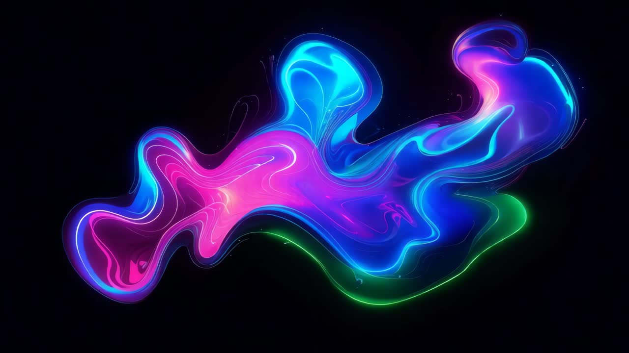 추상적인 액체 예술