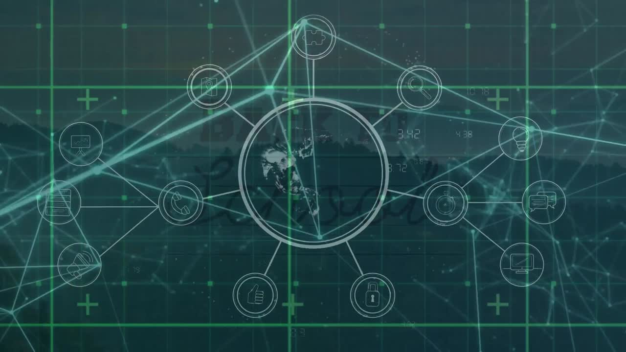 학교로 돌아가는 교과서의 애니메이션과 풍경에 대한 연결 네트워크