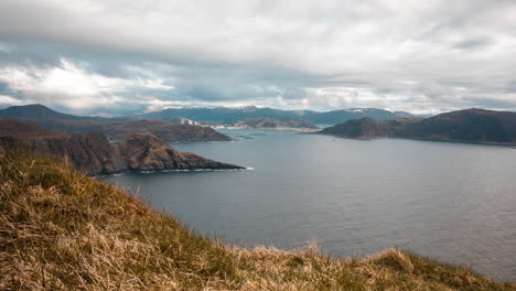 timelapse de noruega en fuglefjellet runde