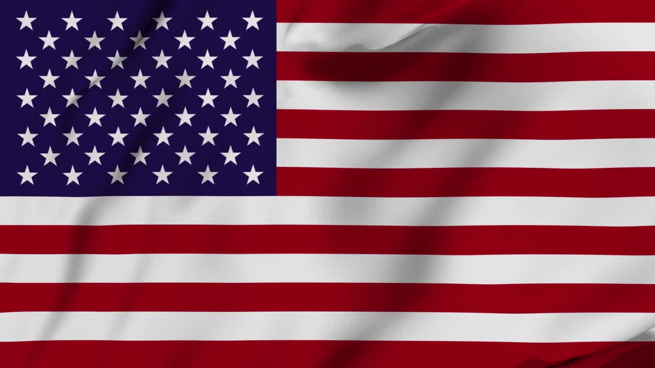 American 4K Waving Flag