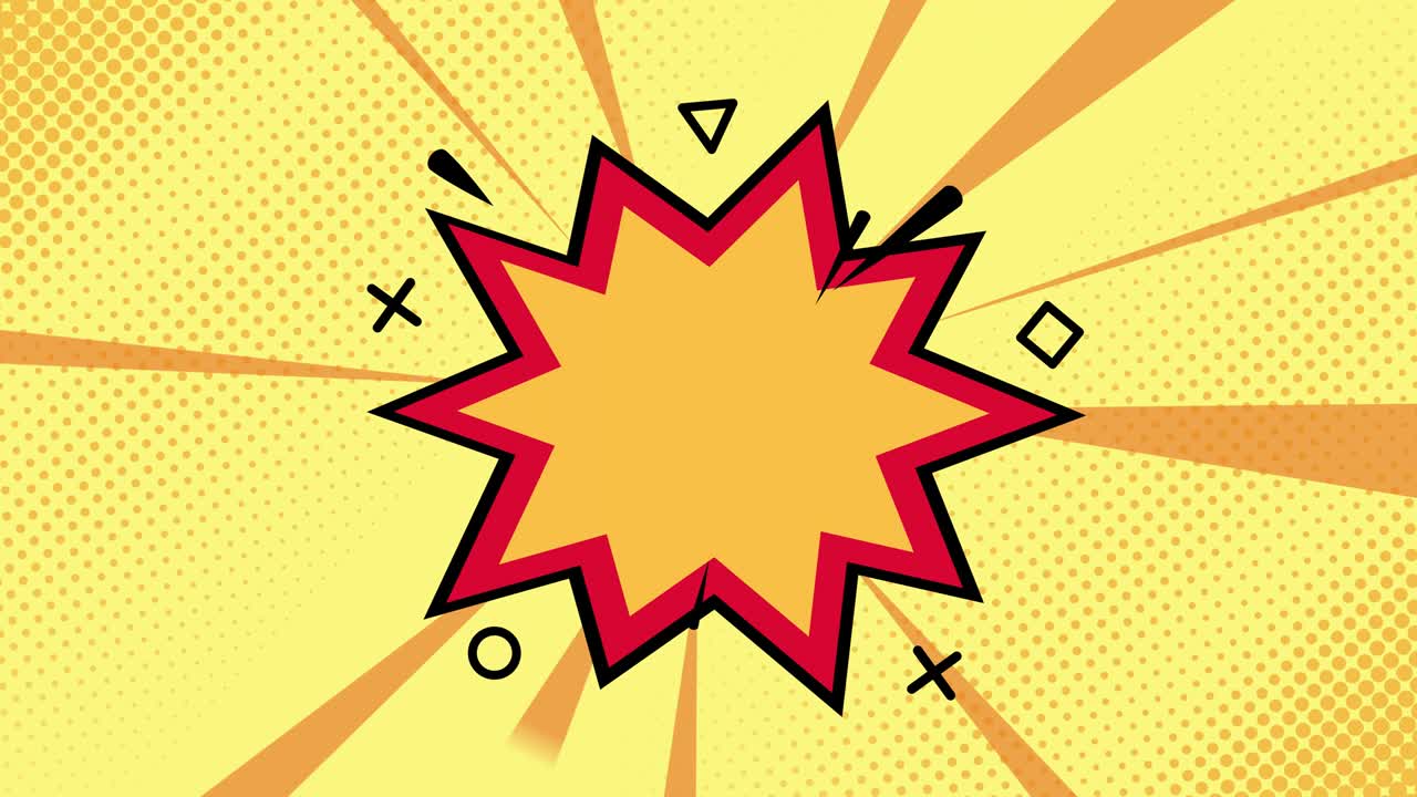 el fondo de arte pop con el globo.