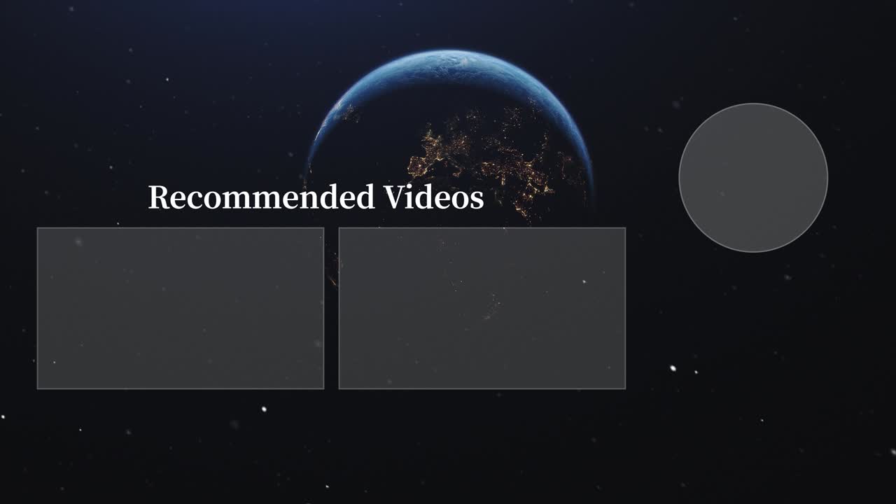 3dcg 엔드 카드 엔딩 스크린 모션 그래픽