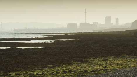 City-of-Brighton-through-the-heat-haze-of-a-summer-evening