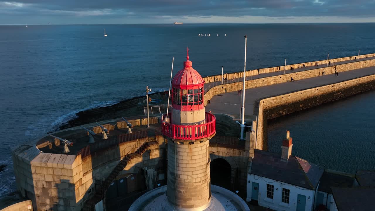 dún laoghaire 항구, 더블린, 아일랜드