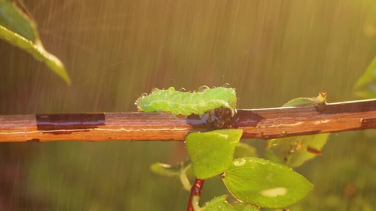Caterpillar diamondback moth (Plutella xylostella), sometimes called the cabbage moth, is a moth species of the family Plutellidae and genus Plutella. Pest of crops