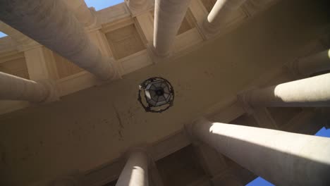 Rotating-Shot-Of-Vatican-Lamp