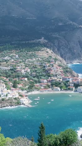 coastal town in greece