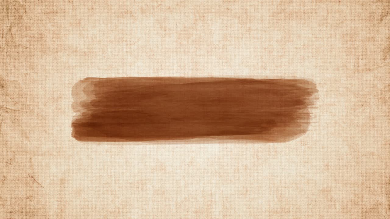 빈티지 레트로 오래된 종이에 그룬지 수채화 페인트 브러쉬 스트로크. 수채화 손으로 그린 텍스처 추상적인 배경. 그룬지 물 질 스트로크 애니메이션.