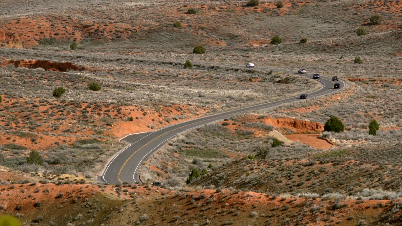 paseo panorámico en el parque nacional de los arcos