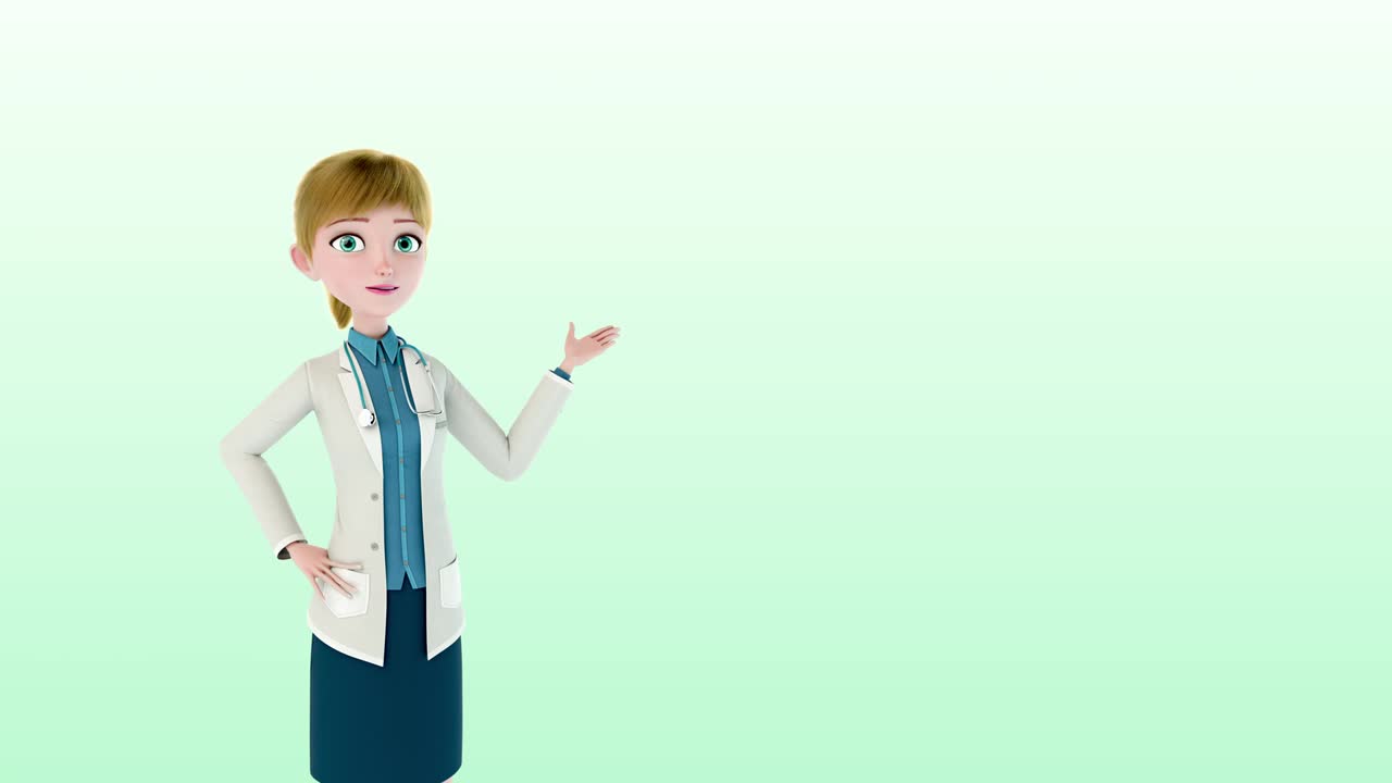 Female Doctor Healthcare Presentation