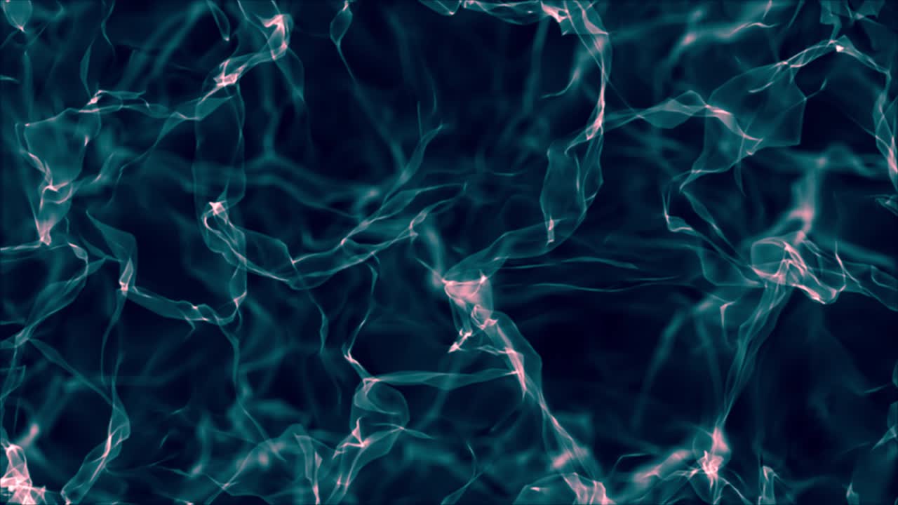 4K - Slow movements of smoke and gases in the sky - Slow Motion Fire Background - Loopable - Digital moving clouds - Dust cloud in the universe