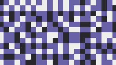 patrón abstracto con formas geométricas multicolores en movimiento. fondo geométrico sin costuras con varios azulejos dinámicos. fondo gráfico de movimiento en un diseño plano con elementos geométricos