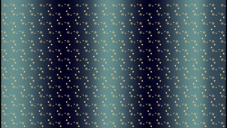 animation of moving shapes over blue background
