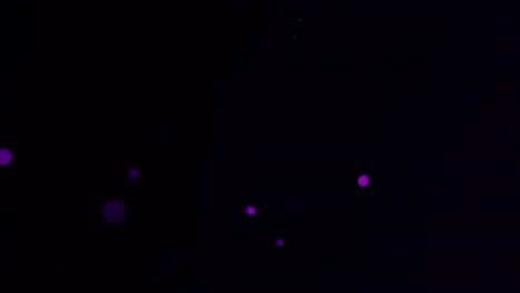 slow flickering purple bokeh balls for film overlay and special effects