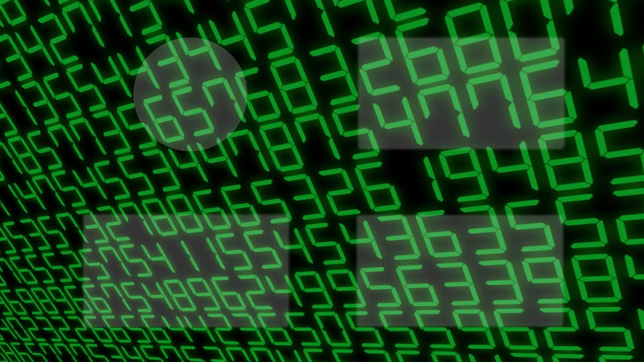 número aleatorio card de finalización pantalla de finalización gráficos de movimiento