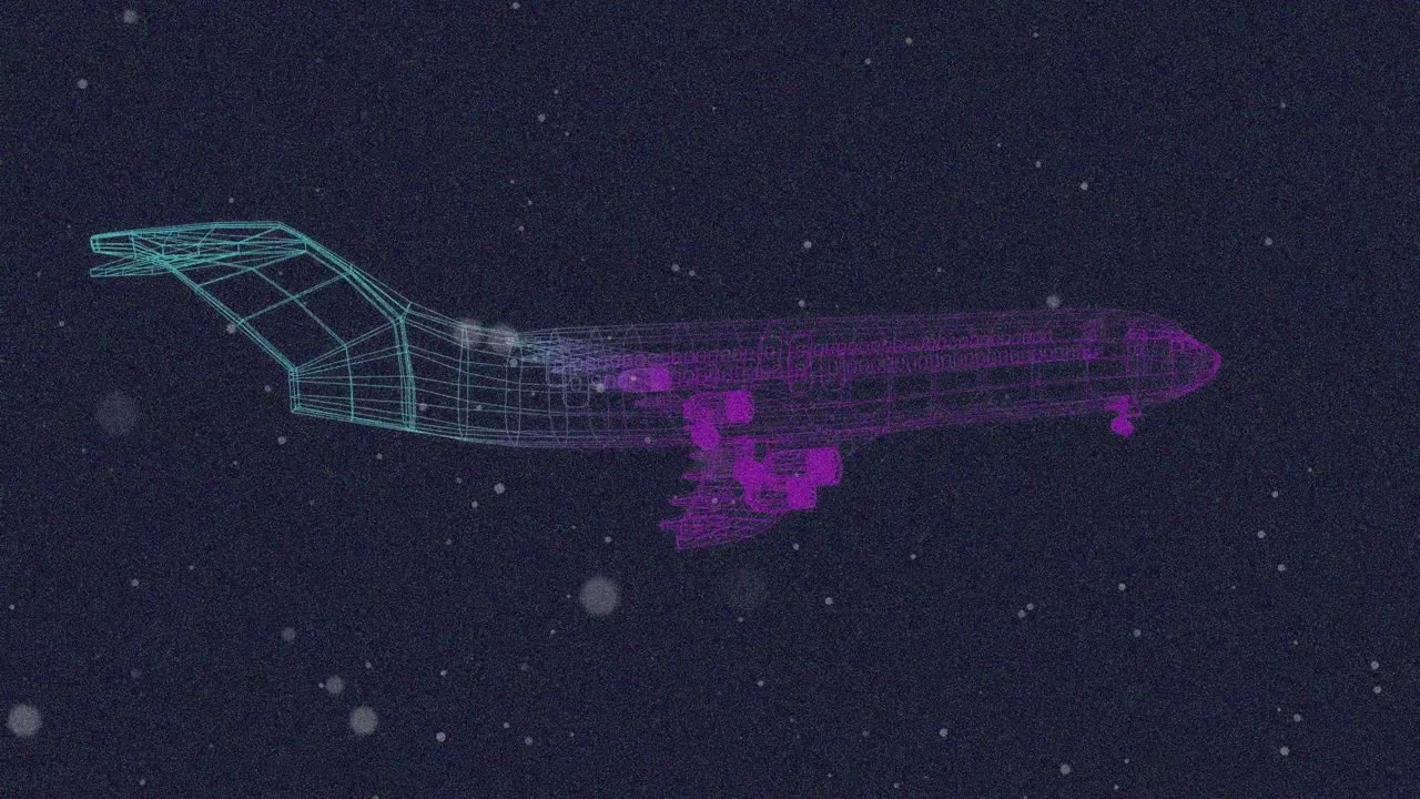 비행기 위의 스의 애니메이션