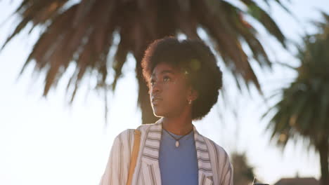 College,-student-and-black-woman-walking