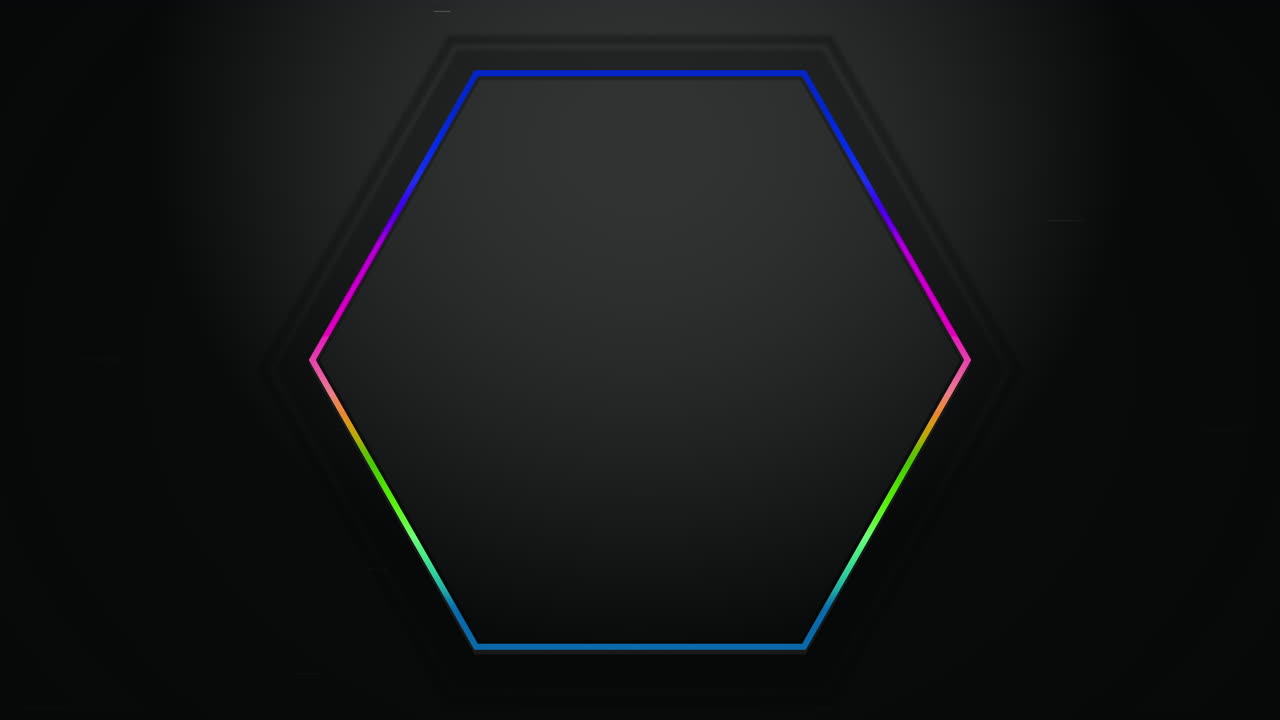 운동 육각 추상적 인 배경