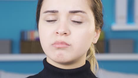 Retrato-De-Una-Joven-Infeliz-Y-Abrumada.