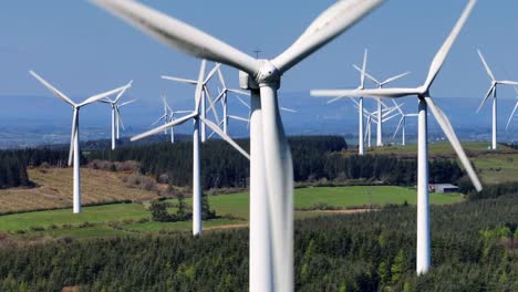 wind turbines, cornasaus, county cavan, ireland, april 2023