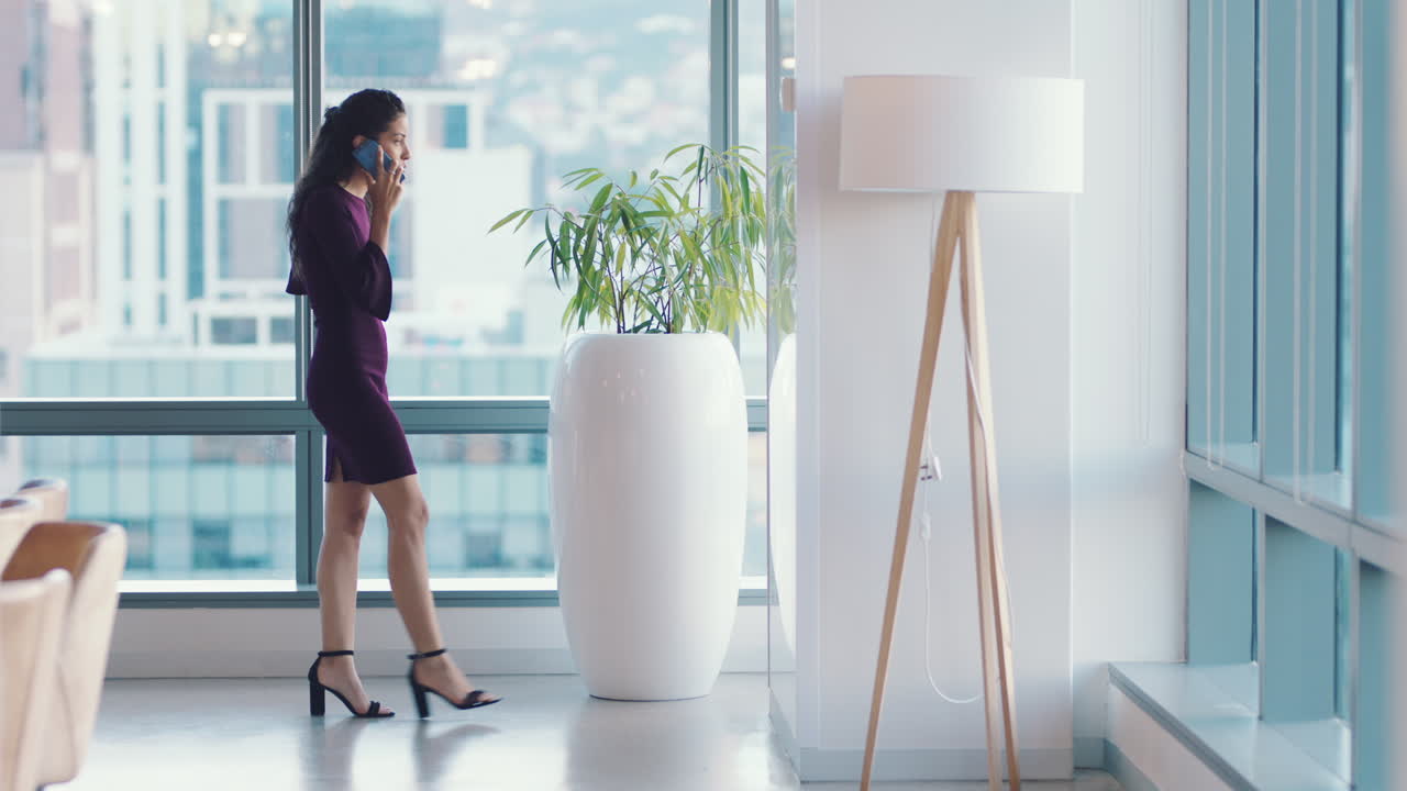 기업 여성, 전화 통화