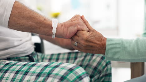 amor, tomarse de la mano y apoyo a la pareja mayor