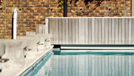 view of empty swimming pool